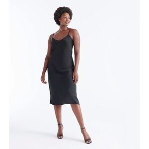 Knix Papaya Slip Dress Black Size Small